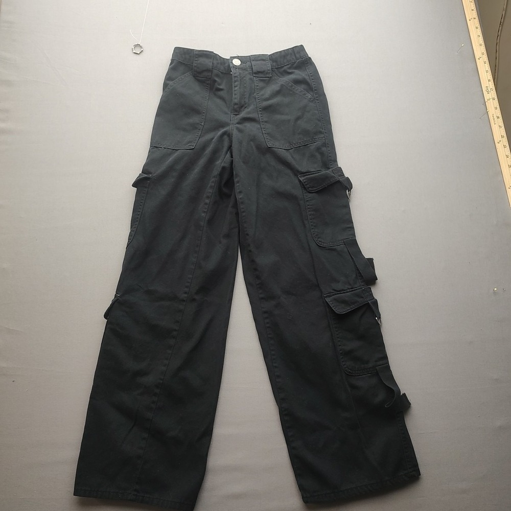 Y&F Women's  Black  Ying Feng Jeans Size 5 Elastic‎ Waste
